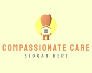 Home Foundation Caregiver logo design