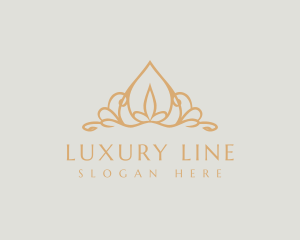 Pageant Luxury Crown logo design