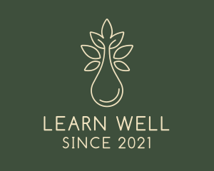 Wellness Natural Oil  logo design