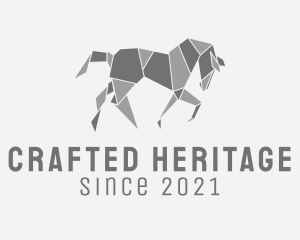 Grey Horse Origami  logo