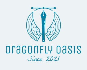 Dragonfly Pen Tool  logo