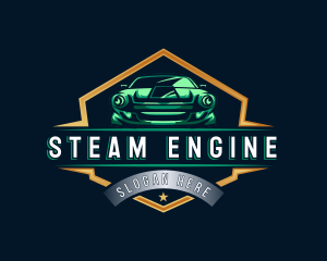 Automotive Car Engine logo design