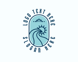 Sea Ocean Waves logo