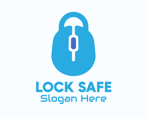 Blue Mouse Lock logo