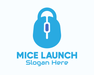 Blue Mouse Lock logo