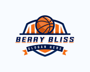 Basketball Sports Shield logo design