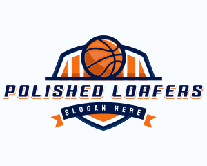 Basketball Sports Shield logo design