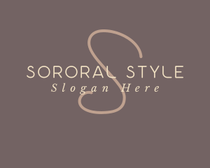 Styling Fashion Brand logo design