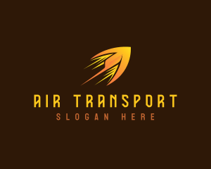 Logistic Arrow Transport logo design