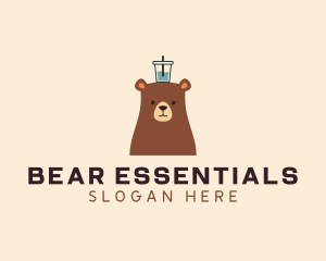 Cute Bear Drink logo