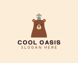 Cute Bear Drink logo