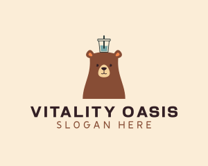 Cute Bear Drink logo