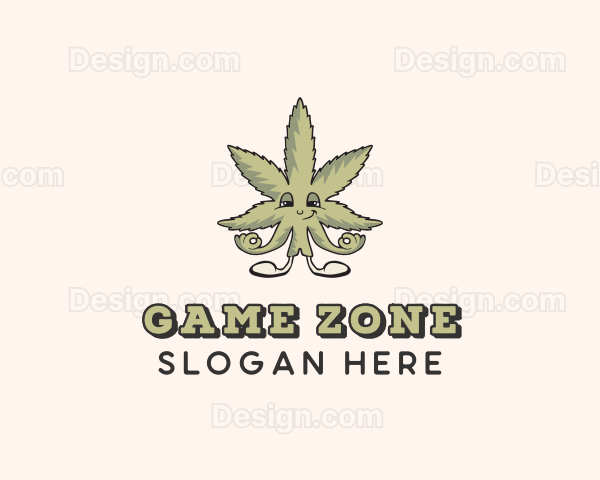 Weed Marijuana Leaf Logo