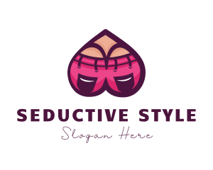 Seductive Heart Underwear logo design