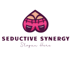 Seductive Heart Underwear logo design