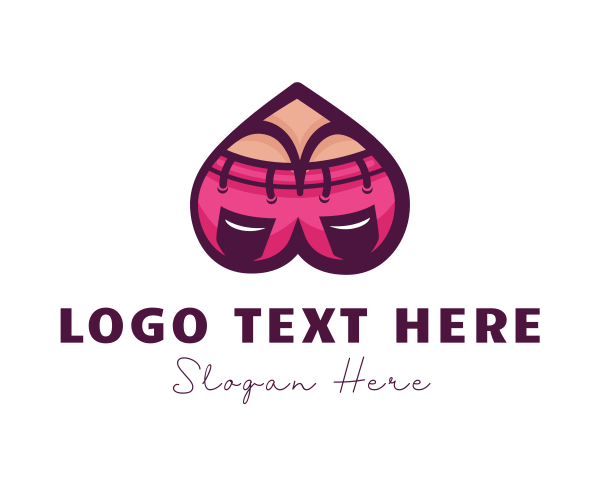 Booty logo example 3