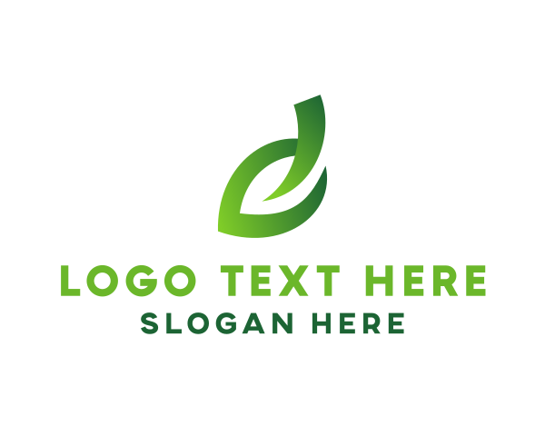 Leaf Plant logo example 3