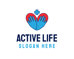 Medical Gloves Heart logo