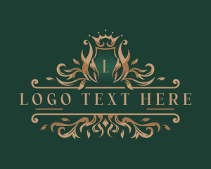 Elegant Royal Wreath logo