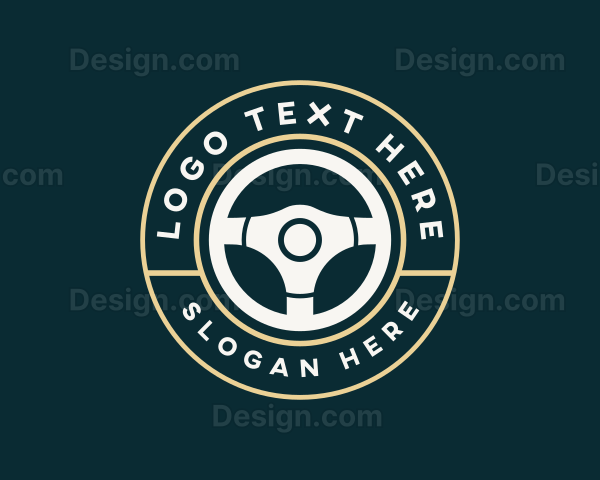 Car Steering Wheel Logo