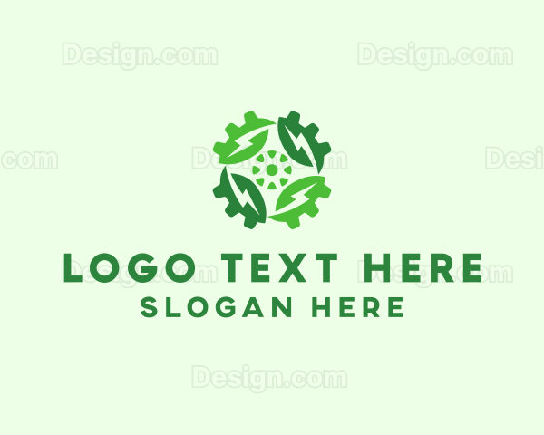 Green Scientific Gear Logo