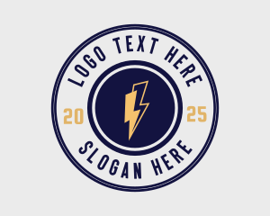 Electric Bolt Emblem logo