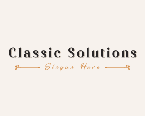 Classic Luxury Company logo design