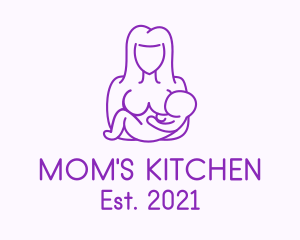 Mother Maternity Breastfeeding  logo design