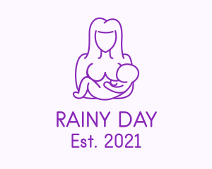 Mother Maternity Breastfeeding  logo design