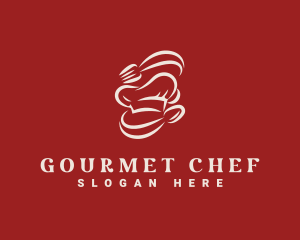 Cutlery Chef Toque logo