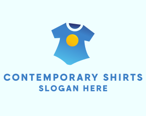 Sun Shirt Laundry  logo design