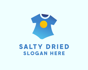 Sun Shirt Laundry  logo design