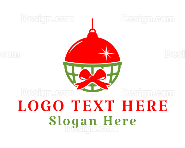 Holiday Ball Ornament Logo