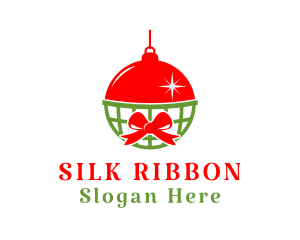 Holiday Ball Ornament  logo design