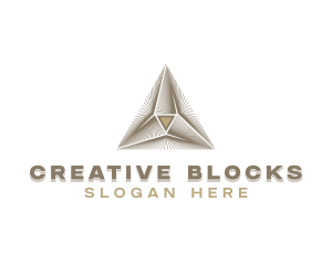 Creative Technology Pyramid logo design