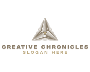 Creative Technology Pyramid logo design