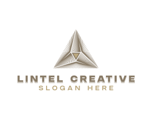 Creative Technology Pyramid logo design