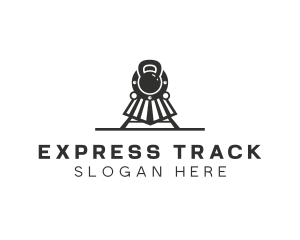 Train Fitness Gym logo design