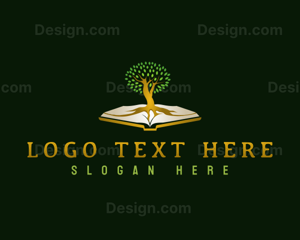 Book Wisdom Tree Logo