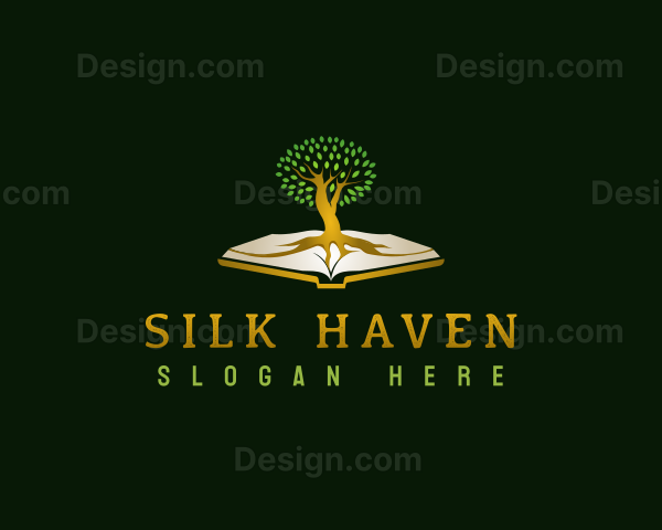 Book Wisdom Tree Logo