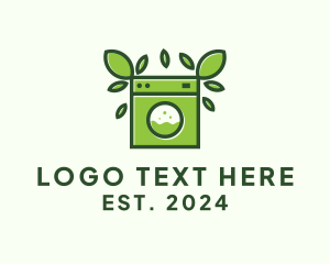 Sustainability - Eco Sustainable Laundromat logo design