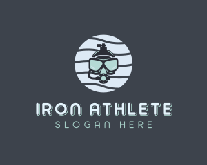 Scuba Diving Athletics logo design