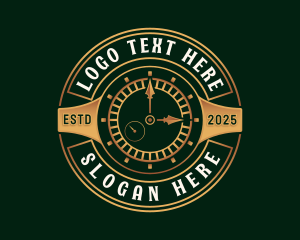 Luxury Watch Clock logo