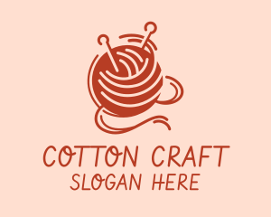 Knitter Yarn Thread logo