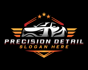 Garage Car Racing logo design