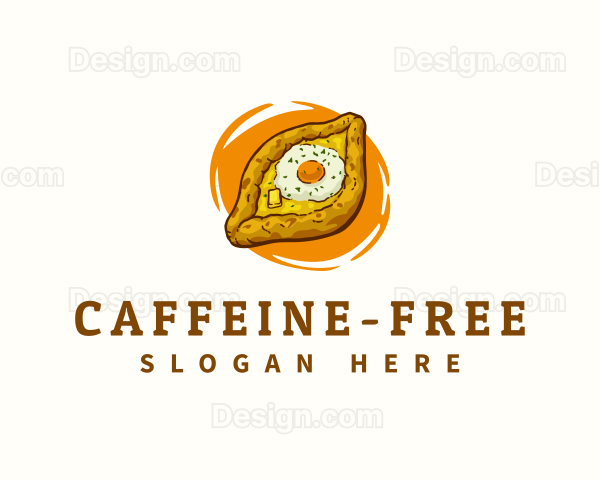 Khachapuri Bread Georgia Logo