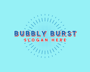 Comic Burst Art logo design