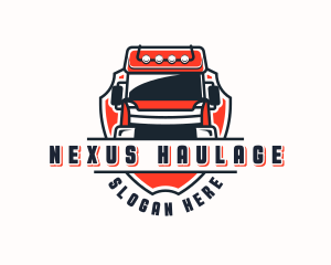 Delivery Truck Company logo design