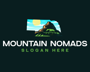 Scotts Bluff Nebraska logo design