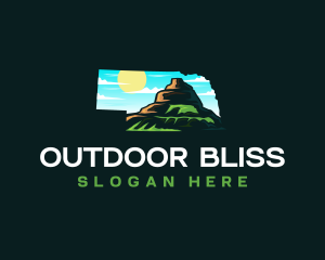 Scotts Bluff Nebraska logo design